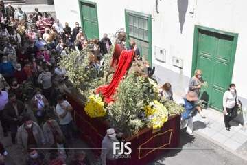 La procesión de La Burrita toma San Juan después de dos años de suspensión por la pandemia/Francisco Javier Santana y Antonio Alí.
